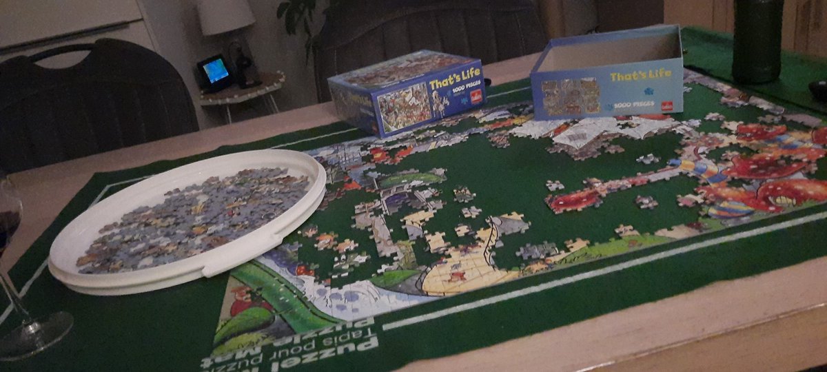 Puzzel #4 deze vakantie. Komt 'ie af is de vraag.