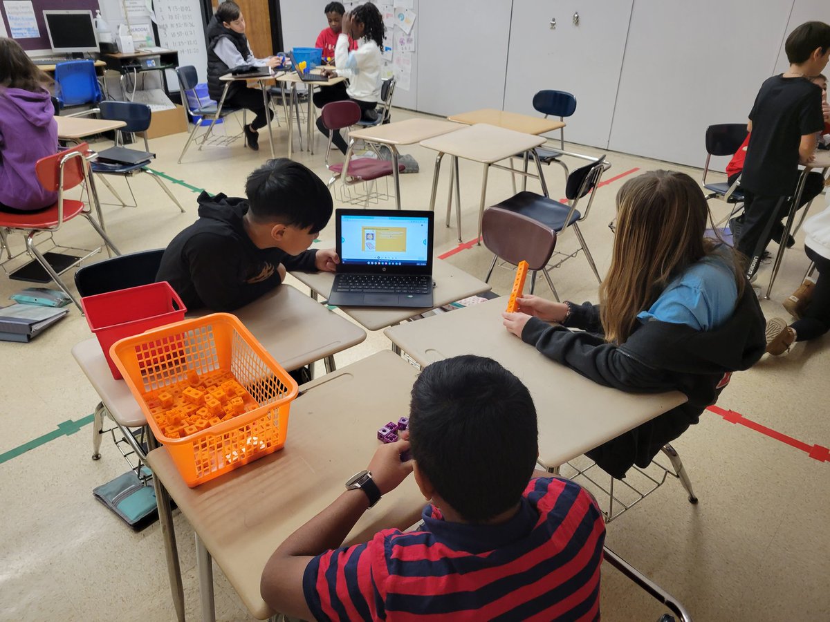 Although none of my ss have seen "Father of the Bride", watching a clip from movie helped them understand real world uses of LCM. Ss then worked together to solve similar problems &amp; used linking cubes to model the multiples. #iteachmath #TheyThinkImOld #SalkStrong