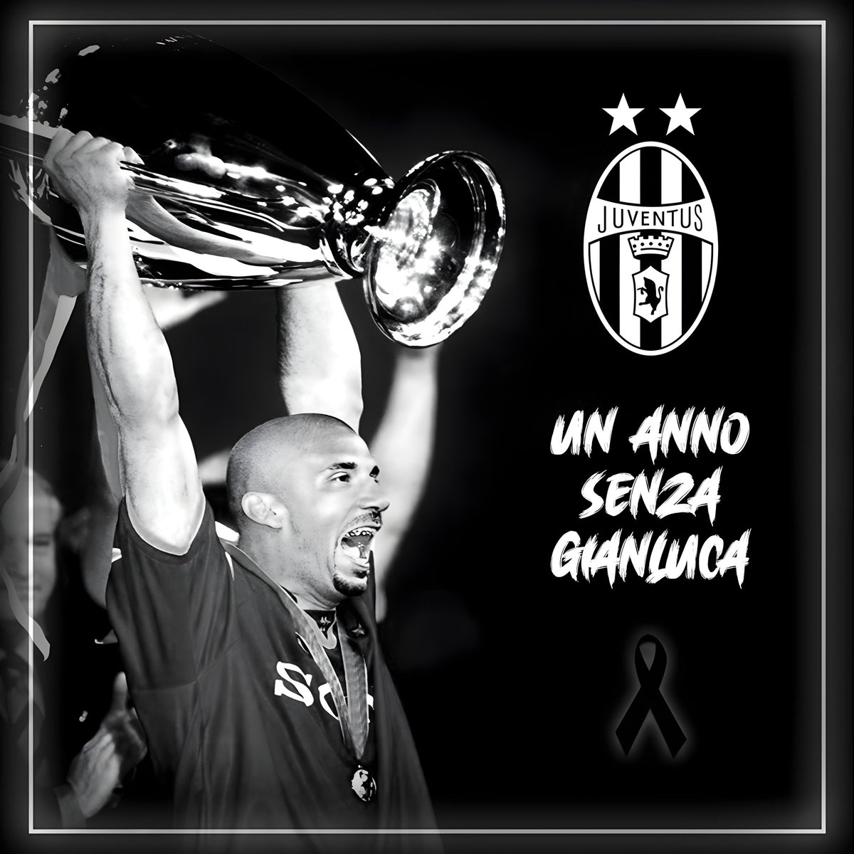 aboutjclub_'s tweet photo. #OnThisDay 2023 ๐ Ci lasciava, all'etร di 58 anni, una Leggenda Juventina, un Campione, una delle 50 โญ dello Stadium: "#LucaGol" #GianlucaVialli. 4 ani nella Juventus, 145 Presenze, 53 Gol, tutti i Trofei italiani, 1 Coppa UEFA e 1 UCL. ๐ญ๐ #RIPVialli #FinoAllaFine #ForzaJuve https://t.co/Ably9TGCZH