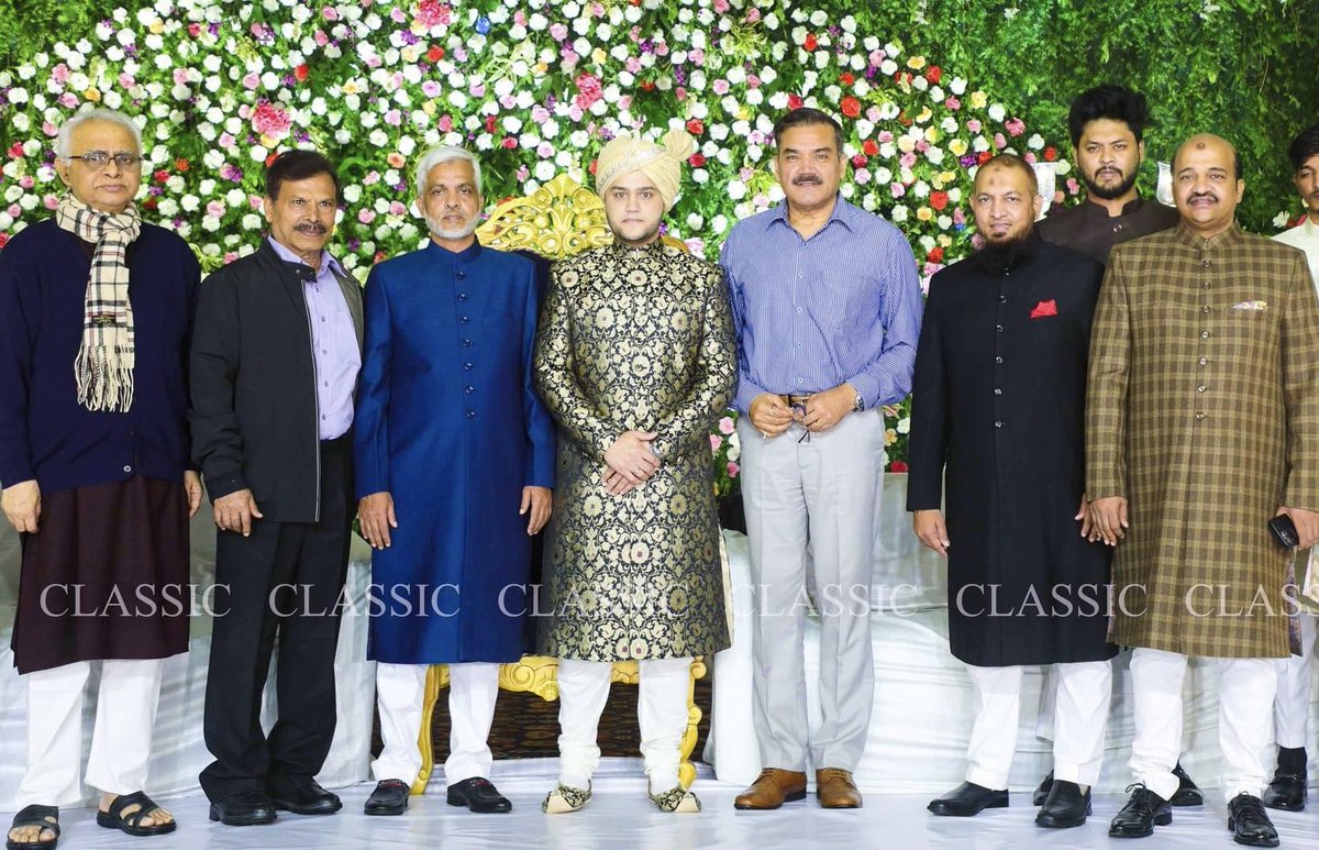 At wedding of my niece Samiya Siddiqui with Abdul Samad attended by <a href="/ghulamnazad/">Ghulam Nabi Azad</a> <a href="/VNarayanasami/">V.Narayanasamy</a> <a href="/Ve_Vaithilingam/">Ve.Vaithilingam</a> <a href="/MPBBPATIL/">BB PATIL</a> <a href="/KDanishAli/">Kunwar Danish Ali</a> <a href="/KondaSurekha/">Konda Surekha</a> <a href="/Anjanikumar_IPS/">Anjani Kumar IPS</a> and others Politicians &amp; dignitaries blessed newly wed couple