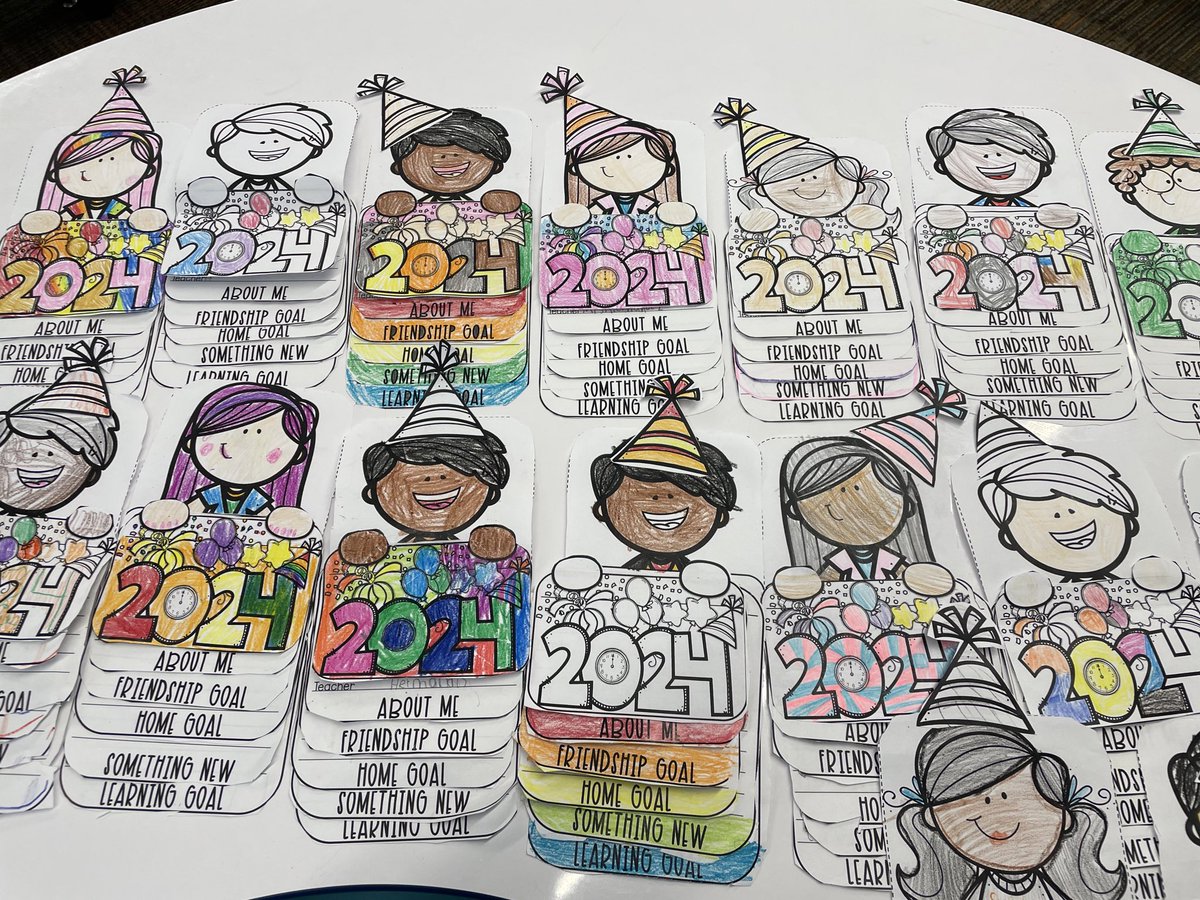 mhdz2ndgrade's tweet photo. Students began 2024 setting goals! 🎉🎉 Students enjoyed to see their teacher also set goals especially, learning goals. Modeling that we are always learning something new. 📚👩🏻‍🏫📖 https://t.co/U1fy8ezNjA