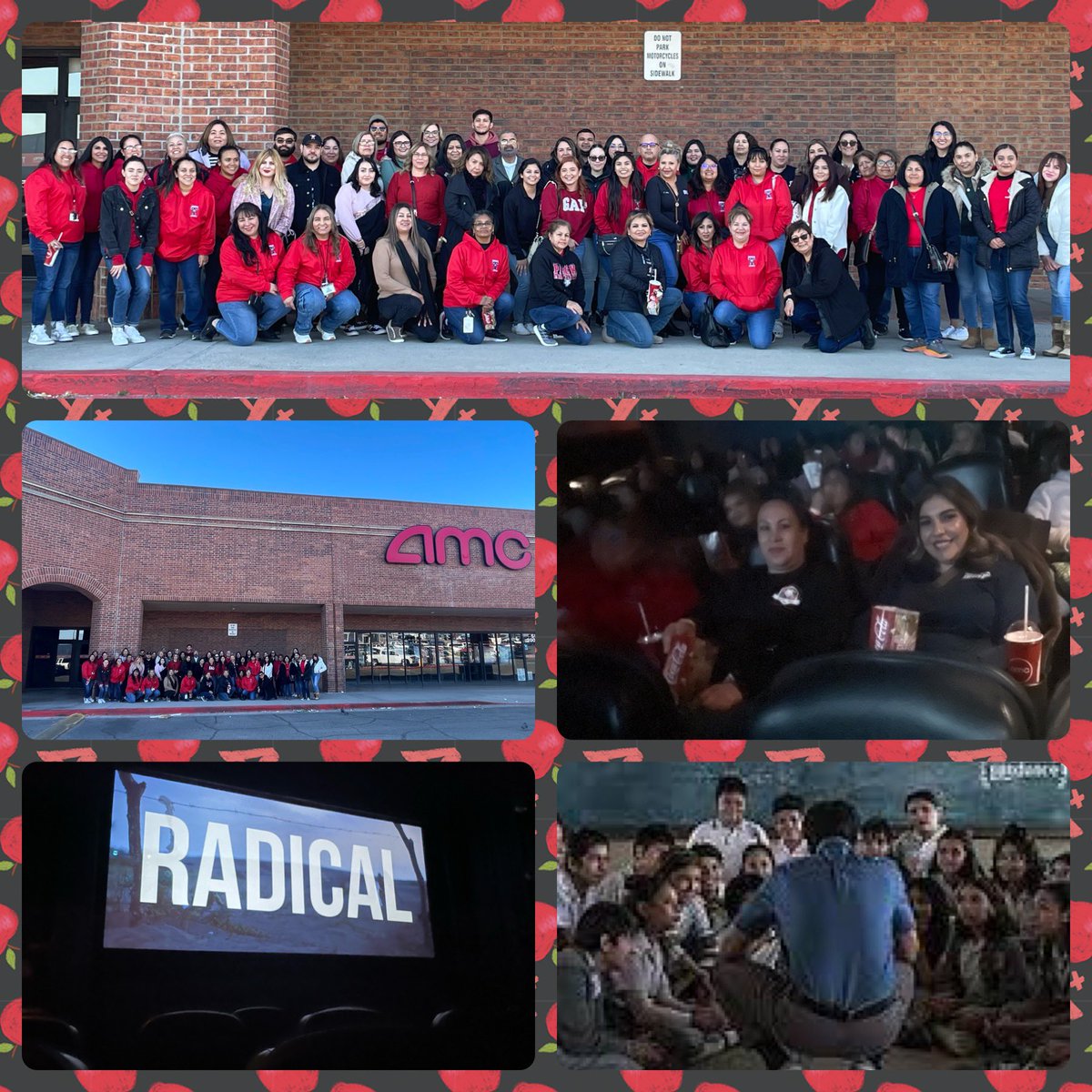 MLopez_TISD's tweet photo. 🐾Feeling so many emotions…blessings, thankfulness, &amp; pride over getting to see such an amazing “teacher/school” film with everyone at our school. 🥹Tornillo ISD is making a difference!#TISDProud https://t.co/Ykz8oCFkuK