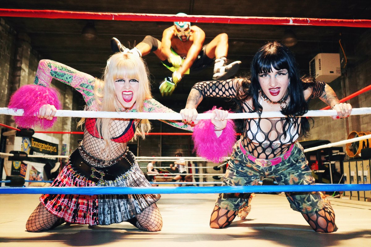 bratboyband's tweet photo. Our queen, 𝔐𝔢𝔤𝔞𝔫-𝔐𝔞𝔤𝔡𝔞𝔩𝔢𝔫𝔞 captured 📸 and styled us up real good for our dream shoot in wrestler chic
for @wrestlecorerld 𝔇𝔢𝔰𝔱𝔯𝔬𝔶 𝔚𝔯𝔢𝔰𝔱𝔩𝔦𝔫𝔤 at @rickshawtheatre on Jan 26. almost SOLD OUT!!! https://t.co/JbUSbQfUcV https://t.co/Bw958mFuQ4