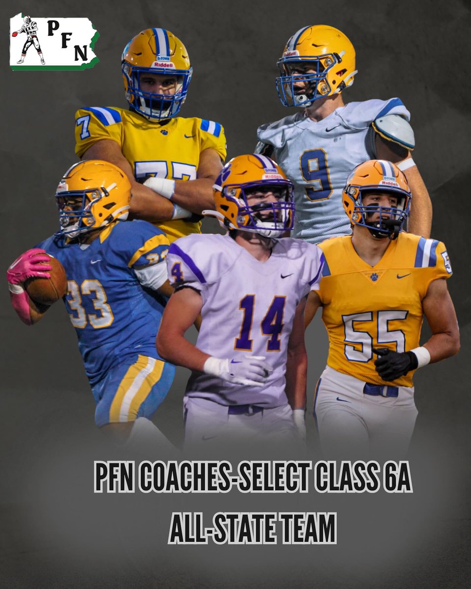 Proud to make the All-State Team alongside my guys. Nice to be recognized for my return skills, something I took great pride in.