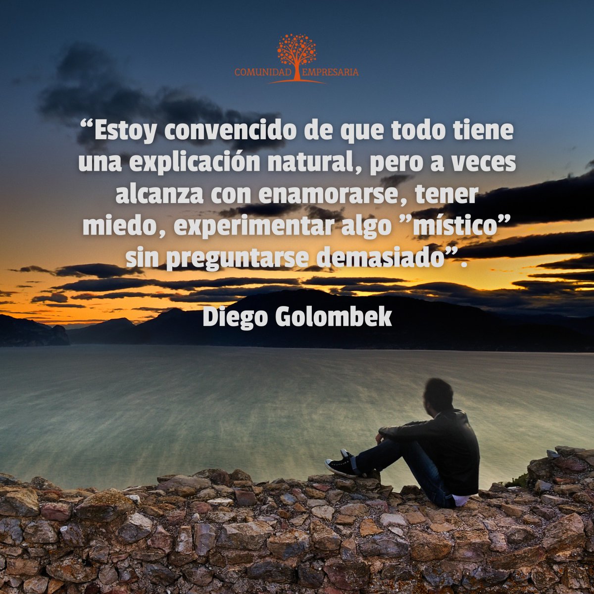 Cerramos la semana con un fragmento de Diego Golombek que nos puede dejar pensando.... 🧠📌
Siempre es bueno tener presente que los pequeños momentos, y más simples detalles nos pueden dar la mayor de las satisfacciones ✨

#neuroplasticidad #diegogolombek #comunidadempresaria
