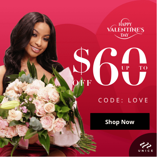 UNice- Enjoy in #UNice Happy #ValentinesDay Sale! Use code LOVE and get up to $60.00 Off at check out. dpbolvw.net/click-10079605… #haircare #hairwigs #wigs #hairpieces #humanhairwigs #womenswigs #lovers #couples