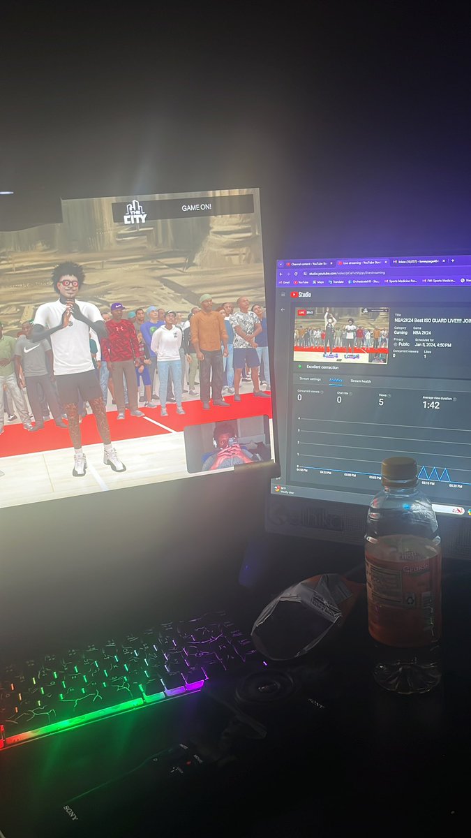 Kpeezy2004's tweet photo. Live on YouTube- KpeezyYT 
#NBA2k24 #dribblegod #comp #dribblegod https://t.co/wvAGgsOri5