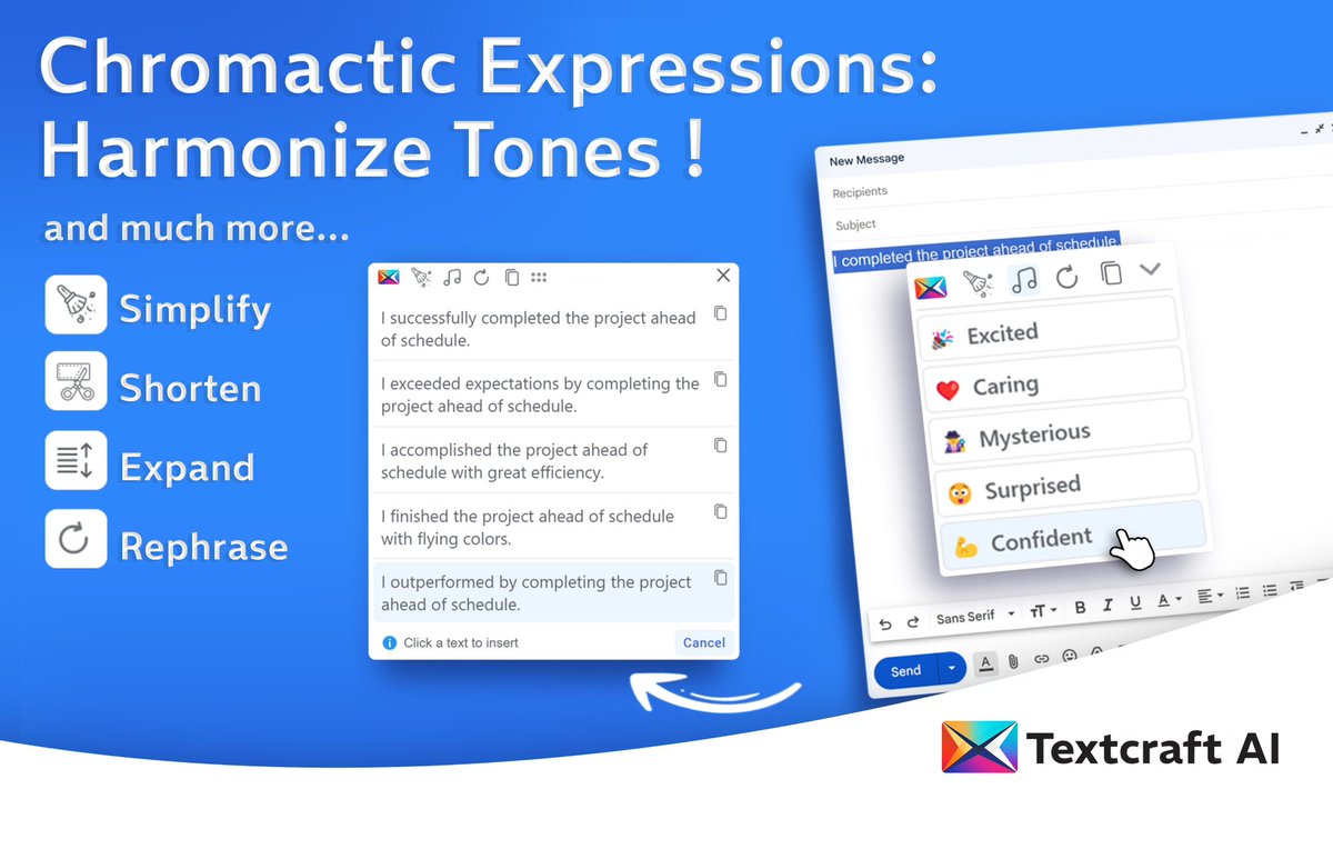 TextCraft39466's tweet photo. 🚀 Exciting News! Version 1.5 is here! Experience our enhanced smart menu with advanced grammar correction, translation support, and more. Download it today and elevate your writing game! 📚💻 visit https://t.co/5k5HBbeWb9
 #Upgrade #SmartMenu #GrammarCorrection https://t.co/bkgaYaBEkN
