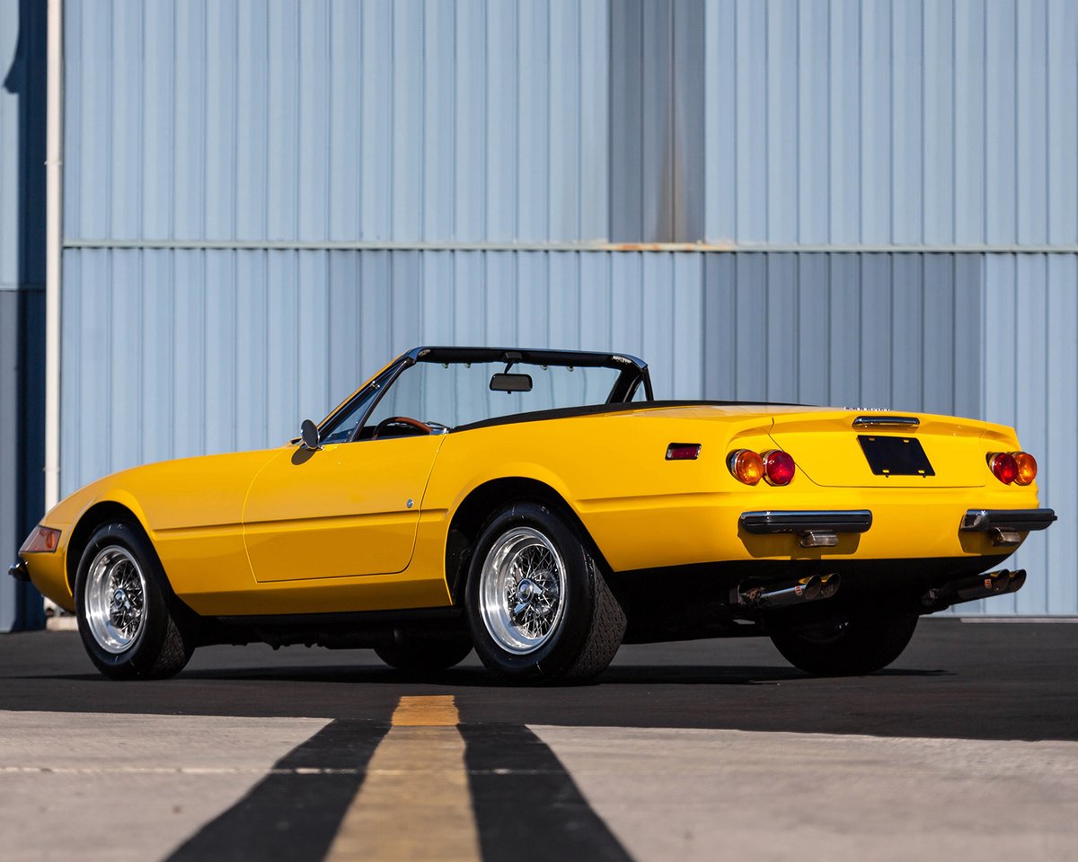 Barrett_Jackson's tweet photo. @Ferrari Finished in #FlyYellow, this #Daytona will fly across the auction block with No Reserve, January 20-28 at WestWorld of #Scottsdale.
Learn More: https://t.co/AGJjNvnEvR https://t.co/cQWmZyYECf