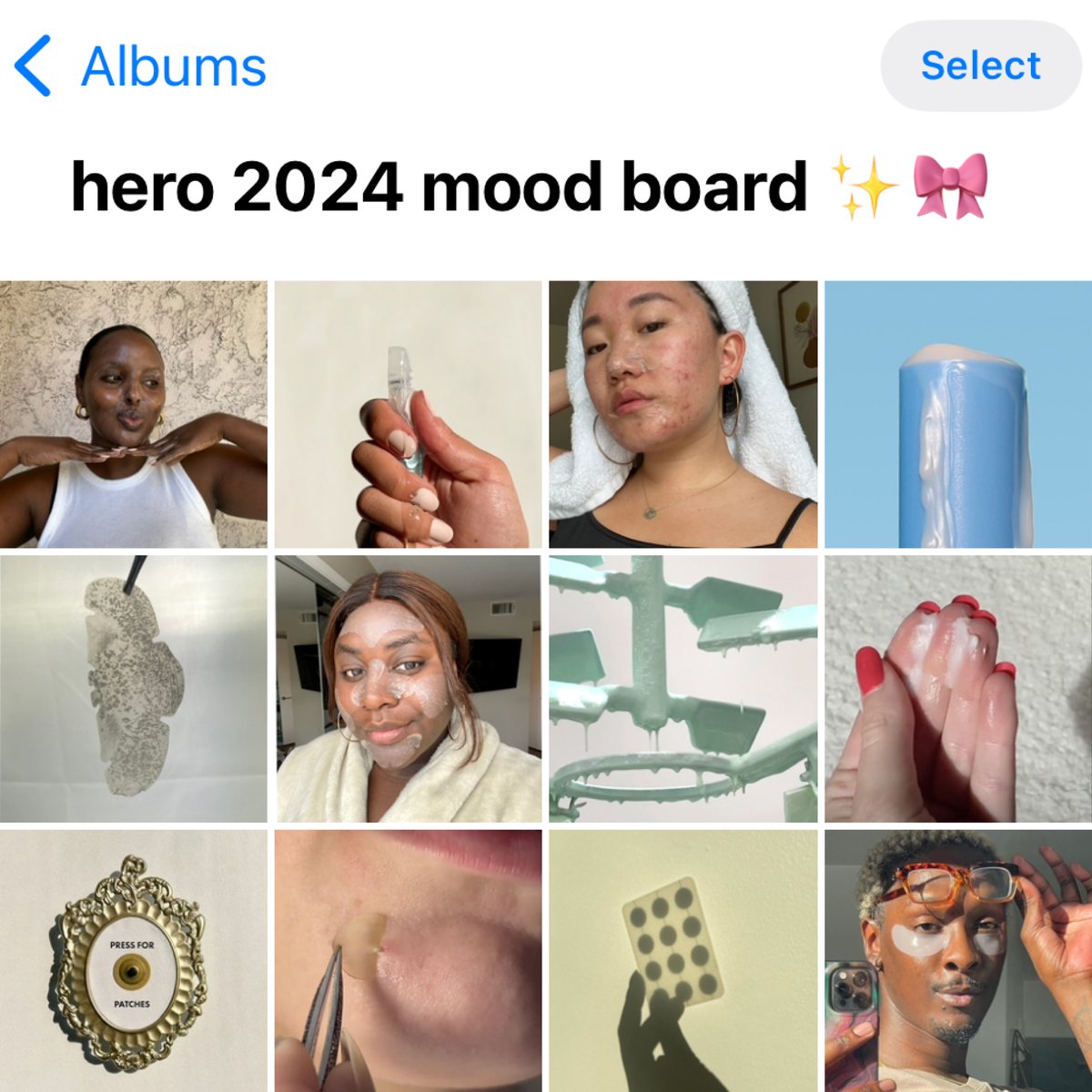 herocosmetics's tweet photo. The 2024 mood board is 😮‍💨🤌✨ https://t.co/D6GF5WBwks