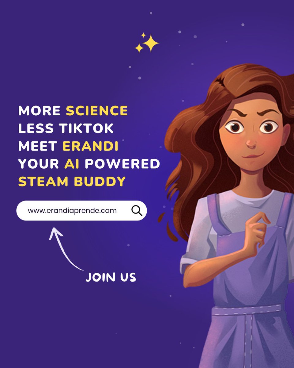 stem_femme's tweet photo. Unlock quality screen time with education-focused apps! Check out Erandi Aprende, designed specifically for Latino kids, promoting learning and preserving our rich culture. Let's use tech to help our children grow #QualityScreenTime #STEMEducation #ErandiAprende #LatinoFamilies https://t.co/0sBmVppl76