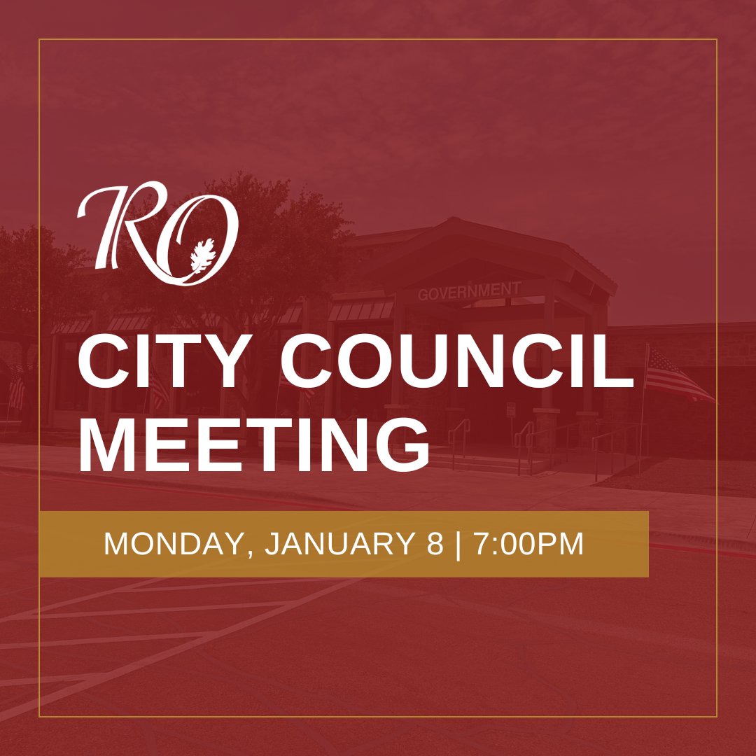 City of Red Oak tweet media