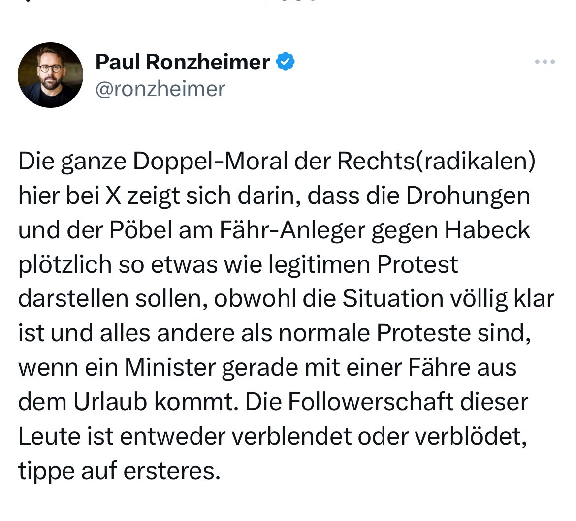 Ich liebe seine Wortmeldungen 😏😏😏