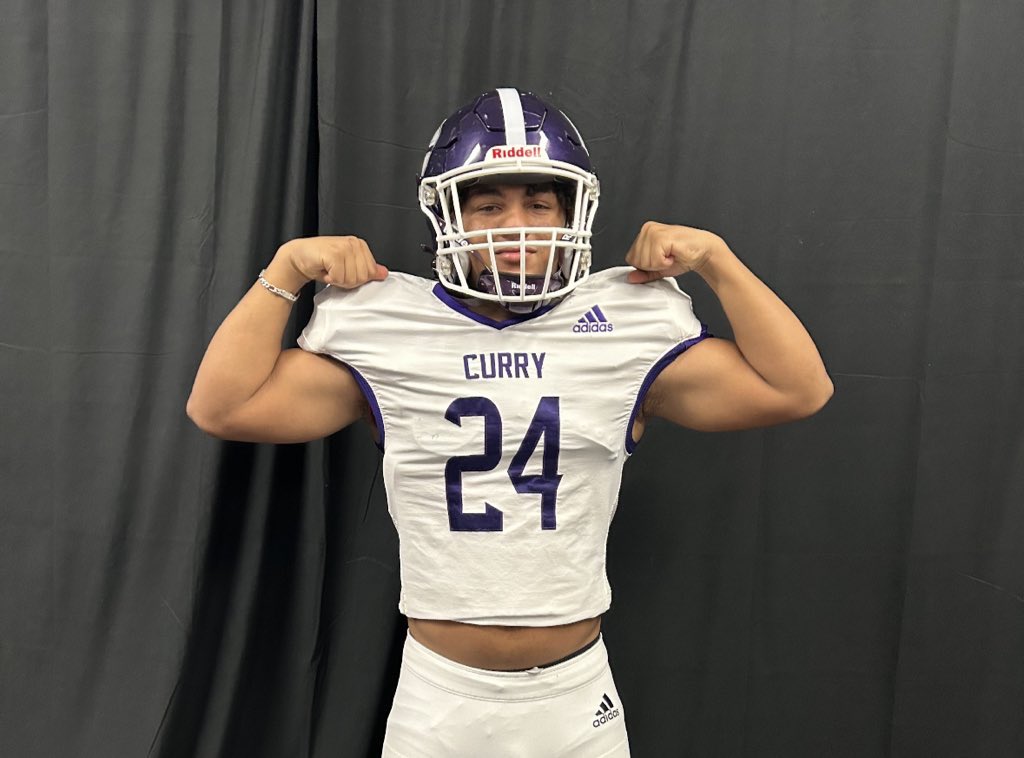 jay_scott24's tweet photo. I am proud to announce my commitment to continue my athletic and academic career at @CurryFootball. I’d like to thank my family, teammates and friends for helping me through this process. #AGTG @CoachTParsons @Pippin_McKinley @GreenwichFB @coachmorello77 https://t.co/NikiECAOpT