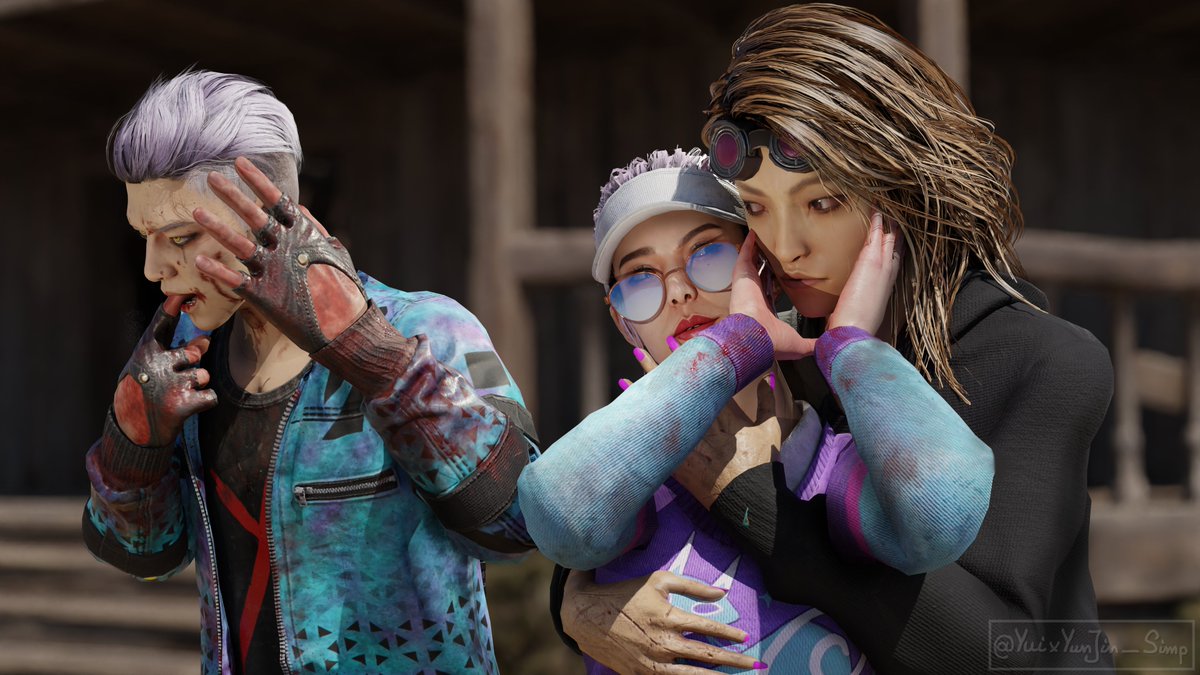 "I didn't sign up to watch them making out whole time.."

#DeadbyDaylight #DeadbyDaylightfanart #dbdfanart #yunyui #yuikimura #yunjinlee #dbdtrickster