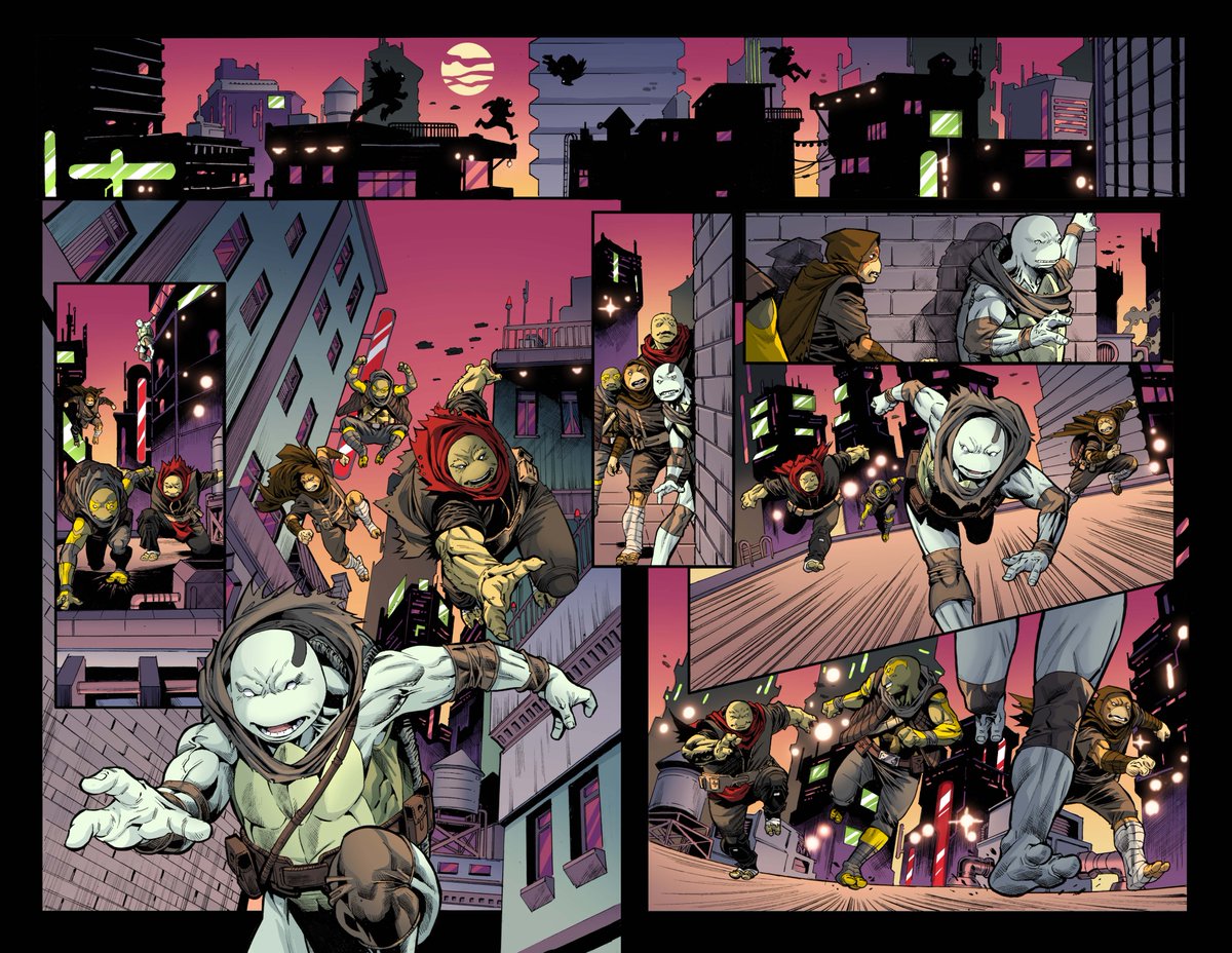 TomWaltz's tweet photo. Time for the next generation of #teenagemutantNinjaturtles to make their names!
Pre-orders for #TMNT #TheLastRonin II -- #ReEvolution #1 close on 1/8/2024.
The Foot Clan is gone... but the war for NYC goes on!
#Odyn #Moja #Uno #Yi
@IDWPublishing @TMNT https://t.co/sk1B534CS9