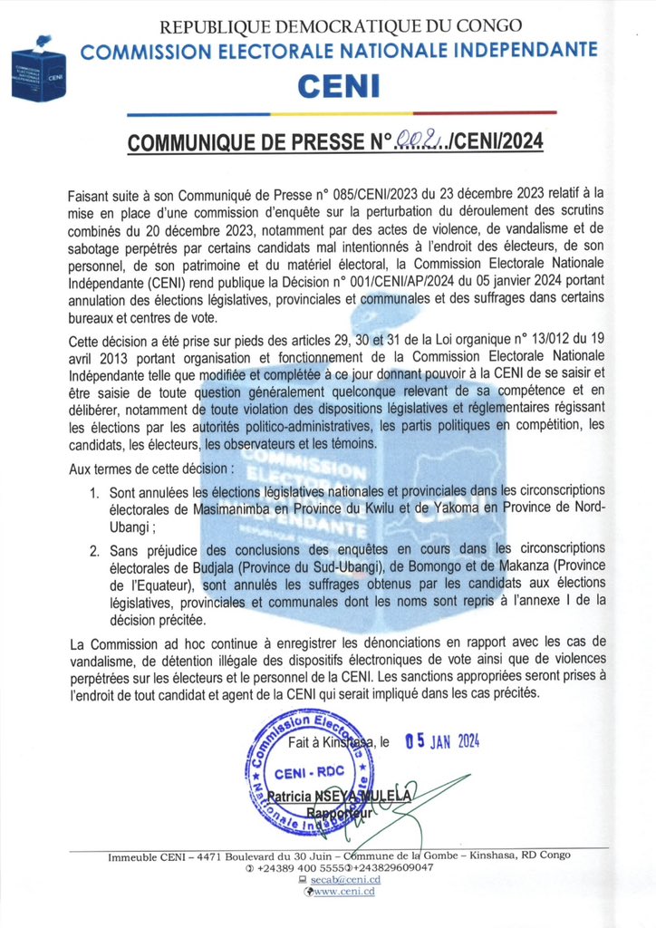 Ceni-RDC tweet media