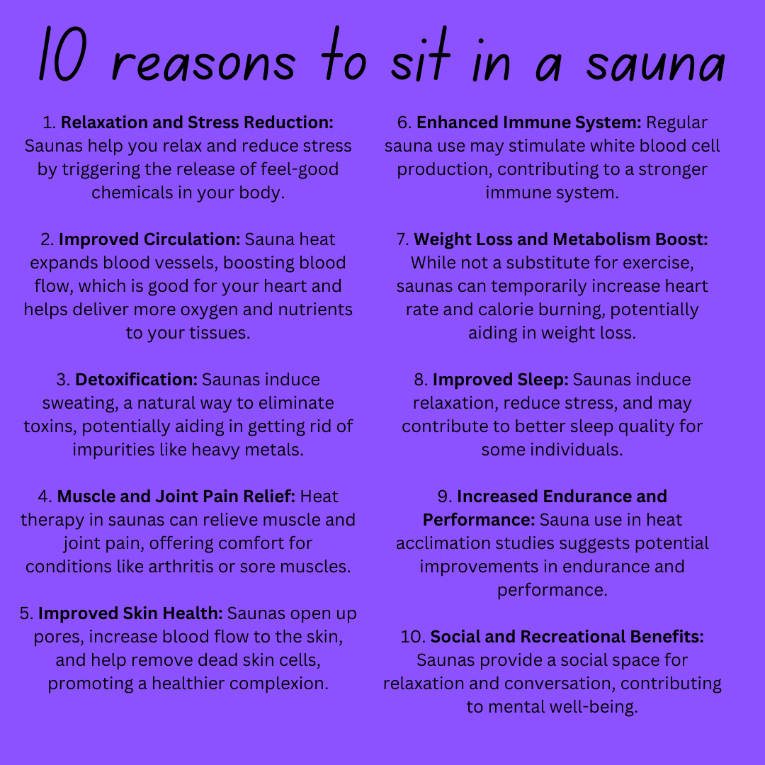 BodyStructureKY's tweet photo. At Body Structure, many clients and members enjoy use of the sauna to relax after a workout, but regular use can help provide many benefits to your health! Swipe to see 10 reasons you should sit in our sauna today! Call... 268-8190
info@bodystructure.com
https://t.co/oL1LGM6inr https://t.co/TIkmWcWSMM