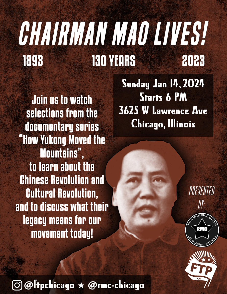 Revolutionary Maoist Coalition - CHI tweet media