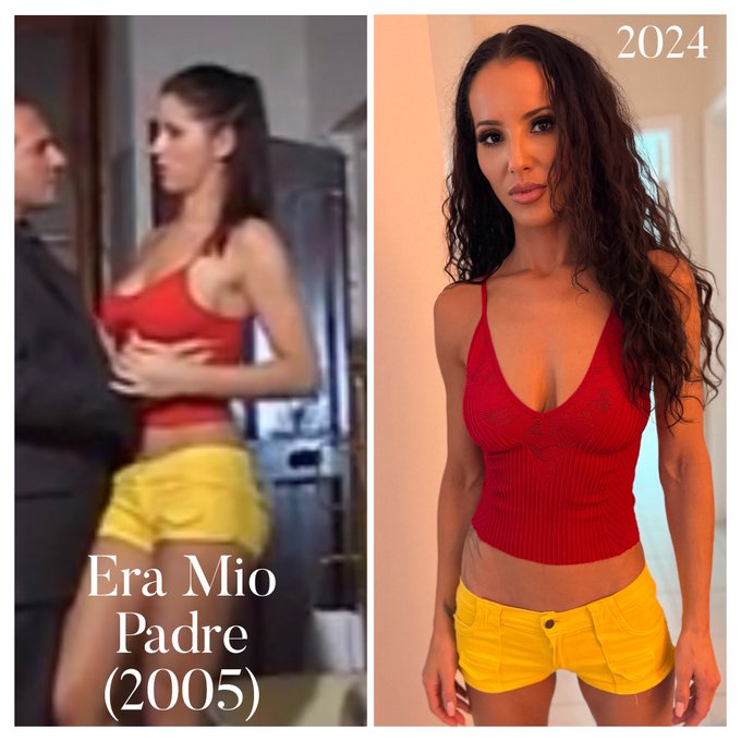 #flashbackfriday 19 years later and it still fits!  #blastfromthepast #sameoutif #girlsonfilm #yellowshorts<a href="/tag/flashbackfriday"class="tags">#flashbackfriday</a><a href="/tag/throwback"class="tags"><span>#throwback</span></a><a href="/tag/redtop"class="tags"><span>#redtop</span></a><a href="/tag/blastfromthepast"class="tags"><span>#blastfromthepast</span></a><a href="/tag/girlsonfilm"class="tags"><span>#girlsonfilm</span></a>