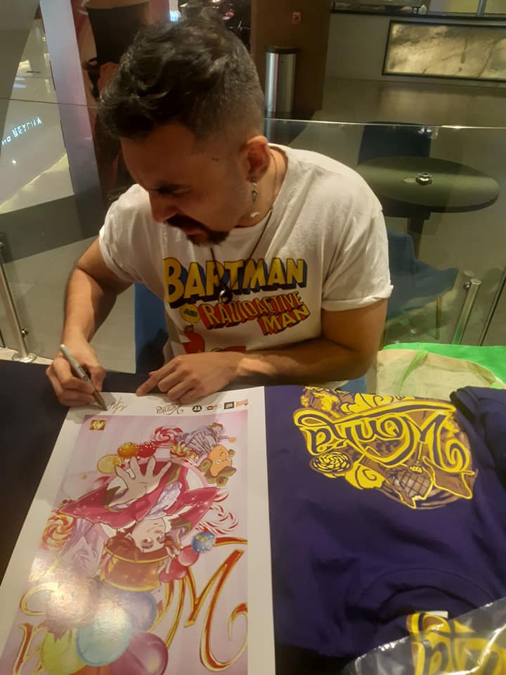 magnomaloart's tweet photo. El pasado 9-12-23 se llevaron a cabo 2 funciones de #MovieJourney de la película #Wonka en #EpicCinemas, donde colaboré con un diseño de print que se obsequió a los asistentes. Gracias a los que nos acompañaron.
📷: Felix Villarreal
#BlackKnightComics #Tributorama #ComicPlus https://t.co/wZUVBLeLu7