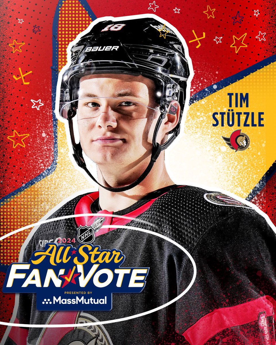 Repost to send Him Stützle to his first #NHLAllStarWeekend‼️

#NHLAllStarVote <a href="/timstuetzle18/">Tim Stützle</a>