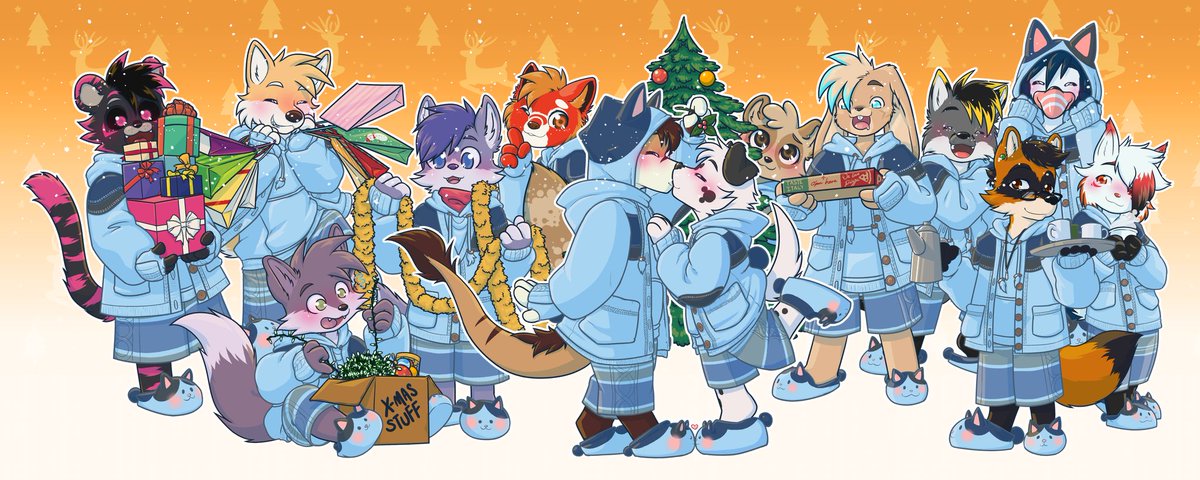 DoggoOnline's tweet photo. Late Christmas post but it's fineeeee. Got a bunch of AMAZING custom standees from @EndCoon for christmas gifts and my god they're sooo cuteee

He did such an amazing job and these turned out absolutely FANTASTIC. Thanks again! https://t.co/EIndr7pVJL