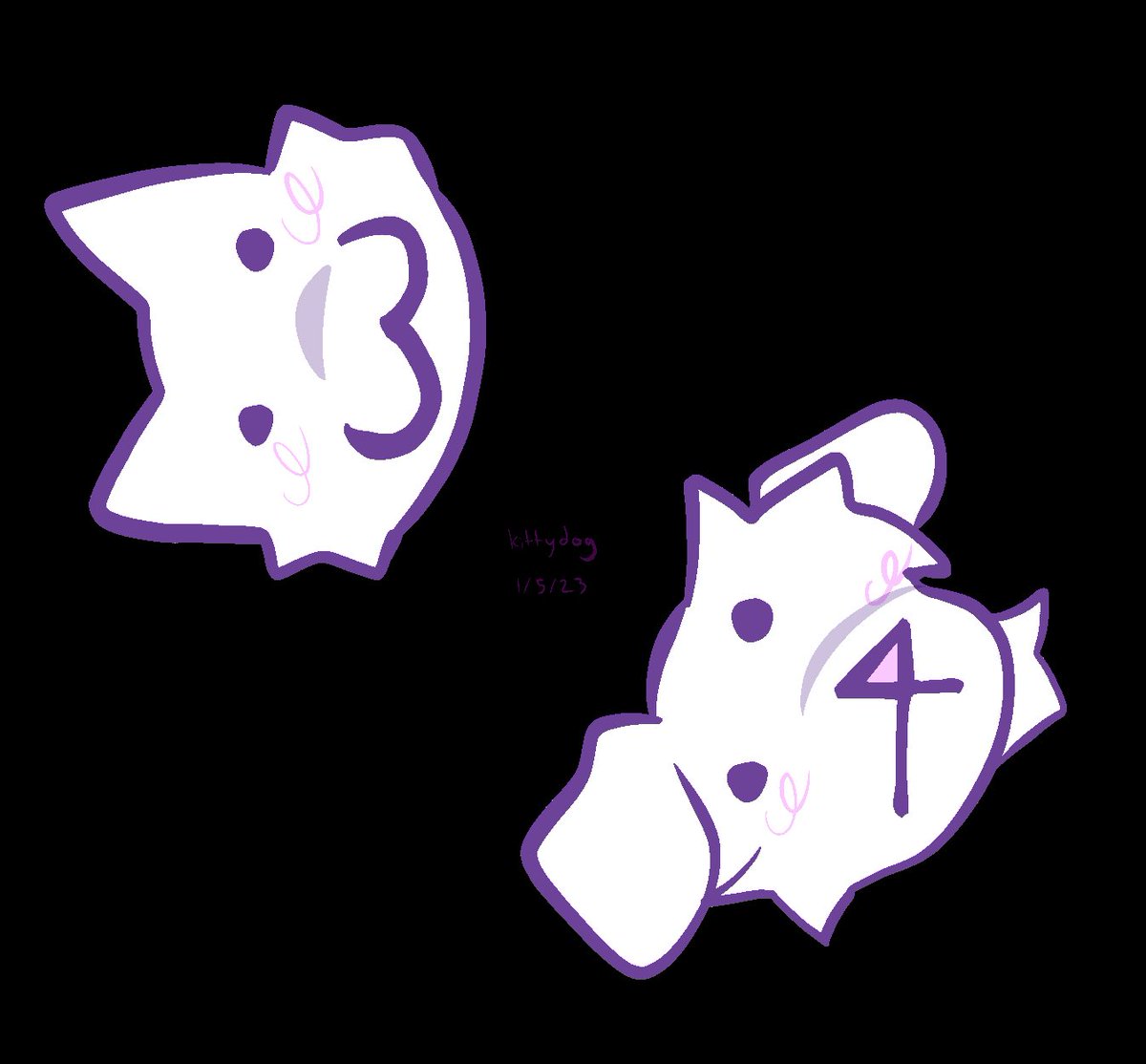 kittydogcrystal's tweet photo. :3 is a cat and :4 is a dog https://t.co/kZ7sOOeGAk