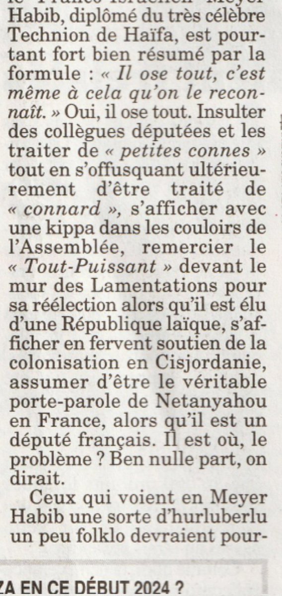 @Meyer_Habib Alors on se trimballe en kippa dans les couloirs de l'assemblée ? @ObservLaicite @egale_laicite @AssembleeNat @EmmanuelMacron c'est très grave on est en France