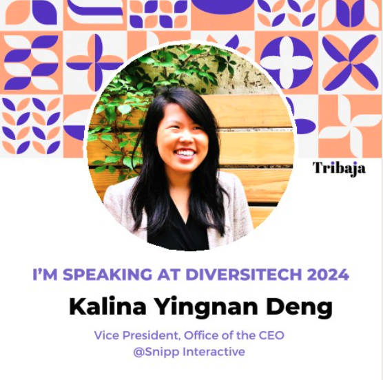 SnippInc's tweet image. We&apos;re excited that our VP, Office of the CEO, Kalina Deng, will be speaking at #Diversitech in May 2024! 👏

The event will feature two tracks: entrepreneurship and tech experts. Stay tuned for more info to come! 

bit.ly/3t48sWy #WomenInTech #DiversityInTech