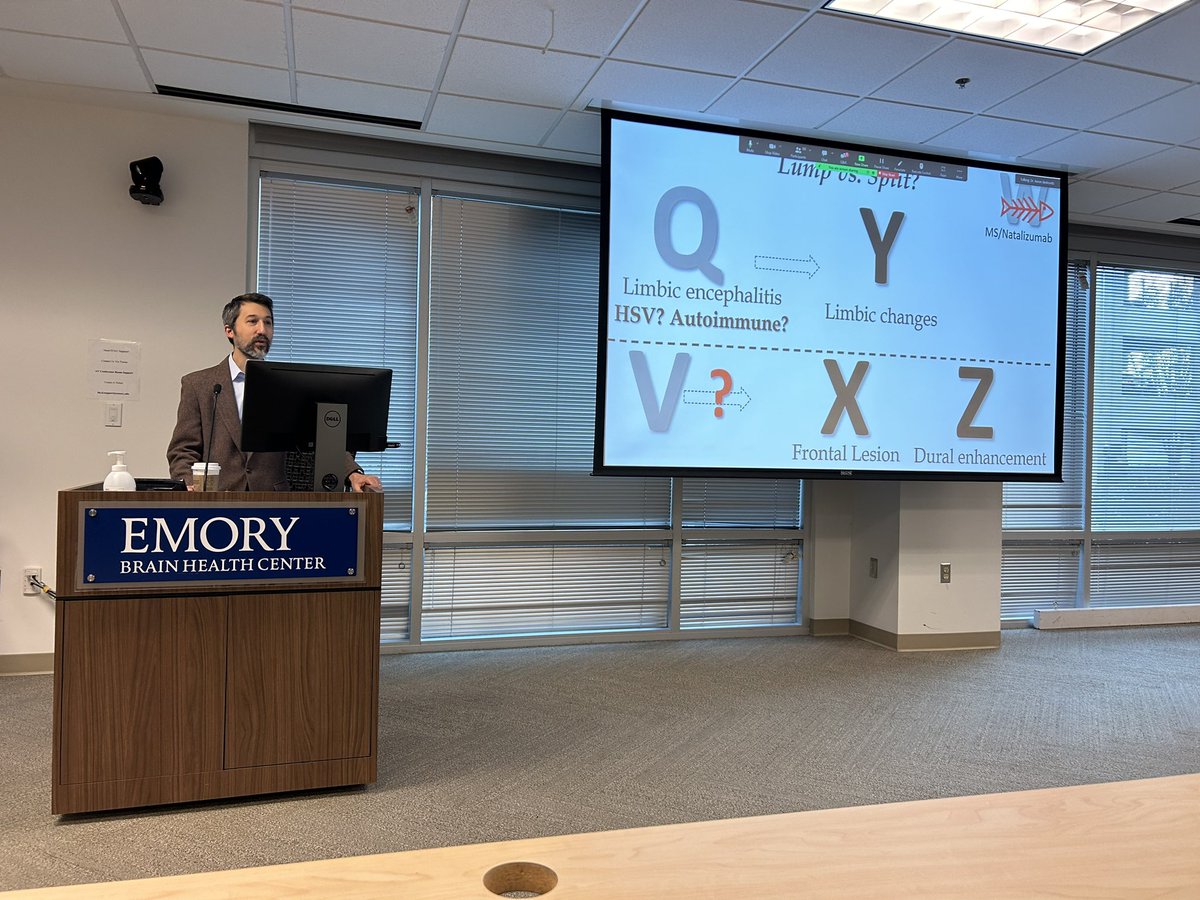 Starting 2024 in the best way: soaking in clinical reasoning & fun neuro cases with one of the very best diagnosticians there is! @AaronLBerkowitz, it was an honor. There aren’t many talks that just leave you smiling the whole time, but this is one of those. Neurology is amazing