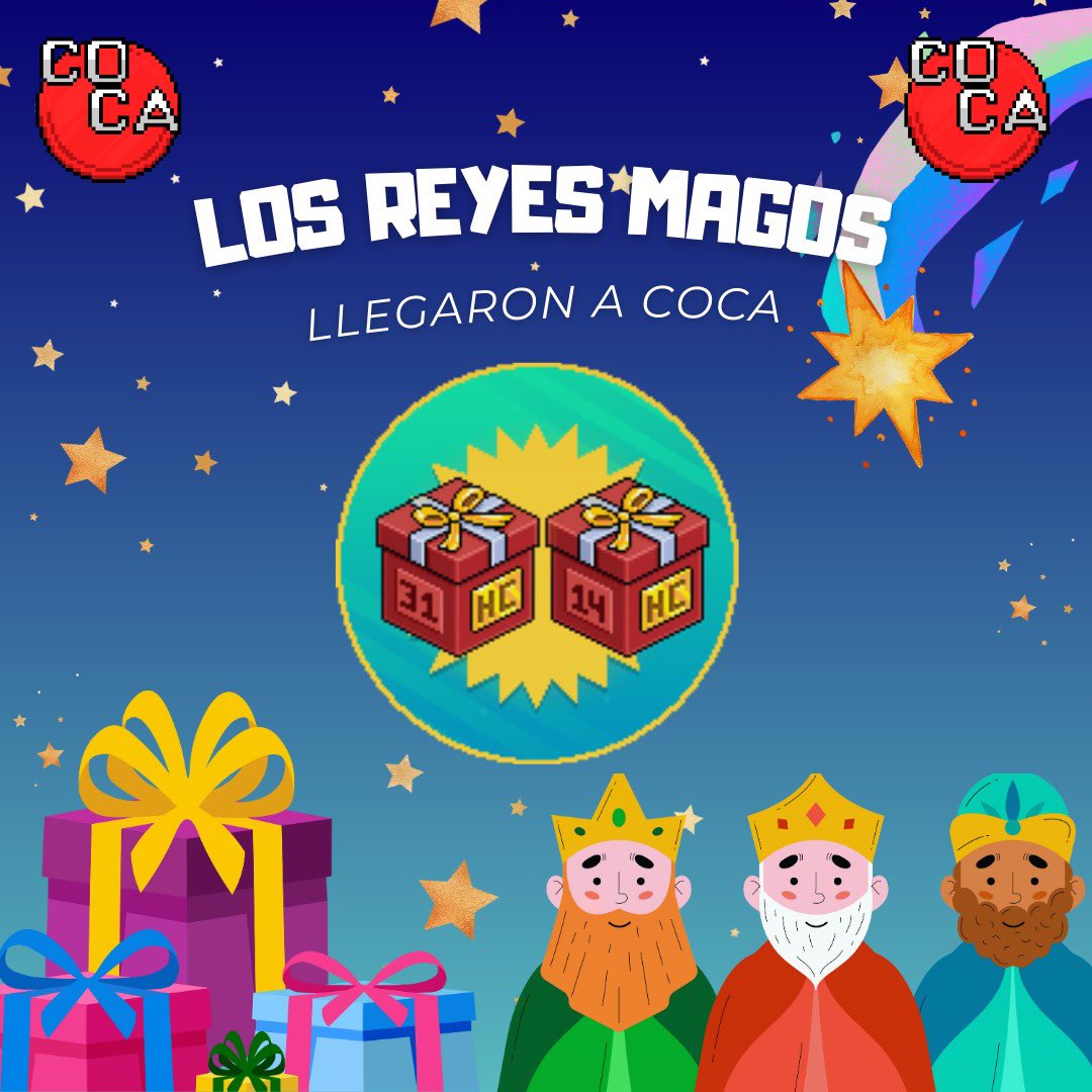 ✨ SORTEO ✨

¡Por las fechas les traemos un sorteo de Cajas HC! 🎁

Requisitos:
- RT &amp; Like
- Menciona a 1 amigo (se lleva 5c) 
- Seguir a <a href="/habbo_coca/">❤️⭐COCA COLA⭐❤️</a> 

Habrán 3 ganadores, se darán el día 8 de Enero por la tarde, ¡suerte a todos! 🤍