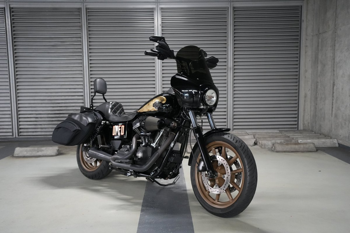 UdxCarwash's tweet photo. バイク洗車・コーティング専門店モトエステ秋葉原UDX駐車場店SNAP Harley-Davidson FXDLS を洗車させて頂きました。ご利用ありがとうございました。#harleydavidson #fxdls https://t.co/iCkY4TOVkf