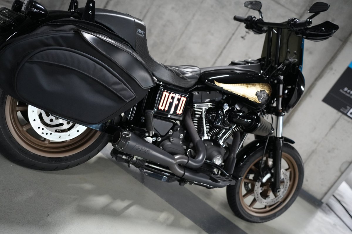 UdxCarwash's tweet photo. バイク洗車・コーティング専門店モトエステ秋葉原UDX駐車場店SNAP Harley-Davidson FXDLS を洗車させて頂きました。ご利用ありがとうございました。#harleydavidson #fxdls https://t.co/iCkY4TOVkf