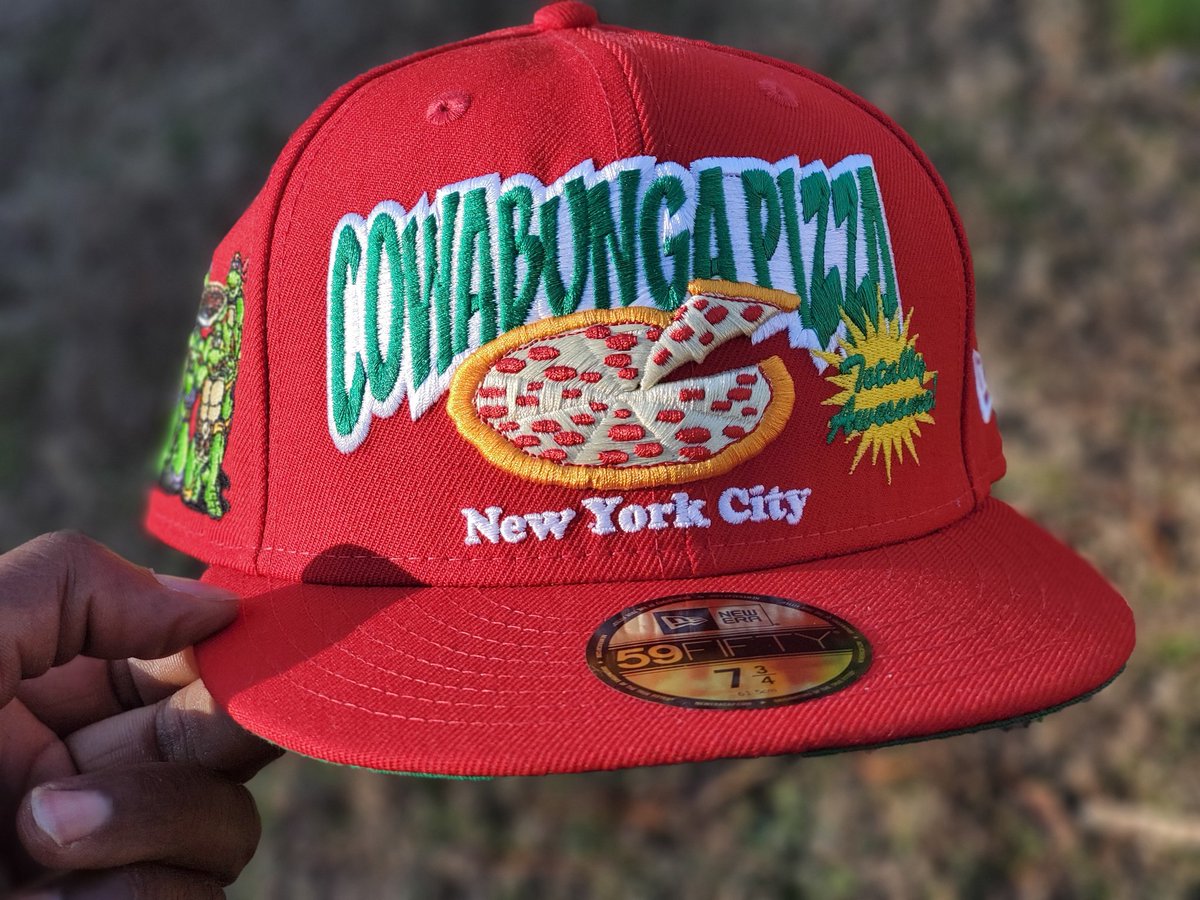 Dank1TheVandal's tweet photo. F.O.T.D. - red TMNT Cowabunga
J.O.T.D. - red beets, oranges, ginger, and turmeric
What are you rocking today?
#TMNT #Cowabunga
#customhat #strictlyfitteds #fittedsonly #IDontSnapbacks #DopeLogosOnly #DontTouchMyBrim #LookButNeverTouch #AccessibleExcellence #NOSIDEPATCHGANG https://t.co/f8ZeWey99t