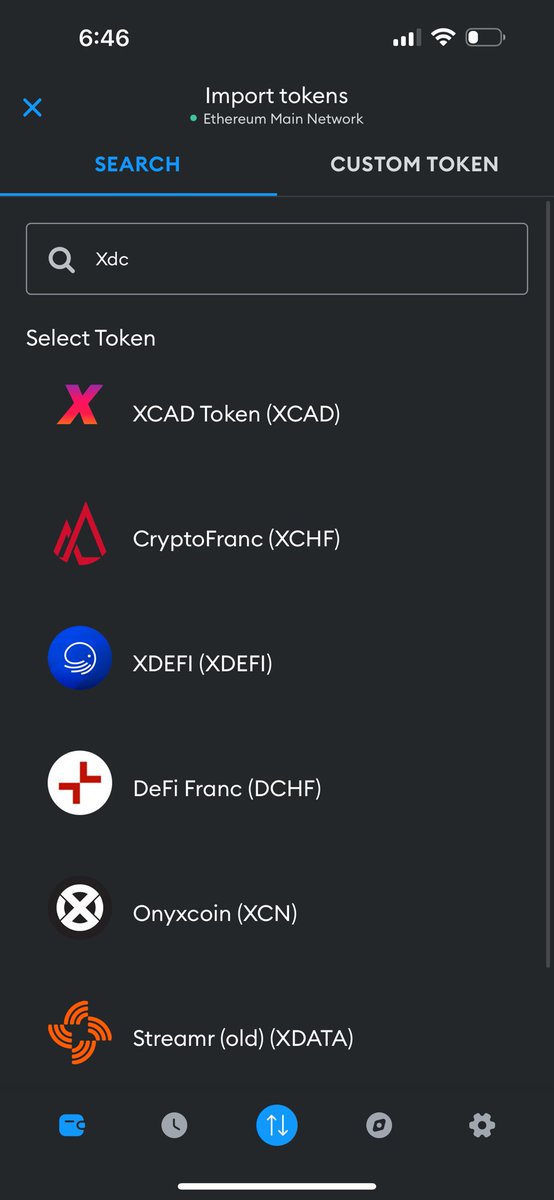 MrrNobody99's tweet image. I tried to search but xdc doesn&apos;t show up. A screenshot below, should be doing something different?