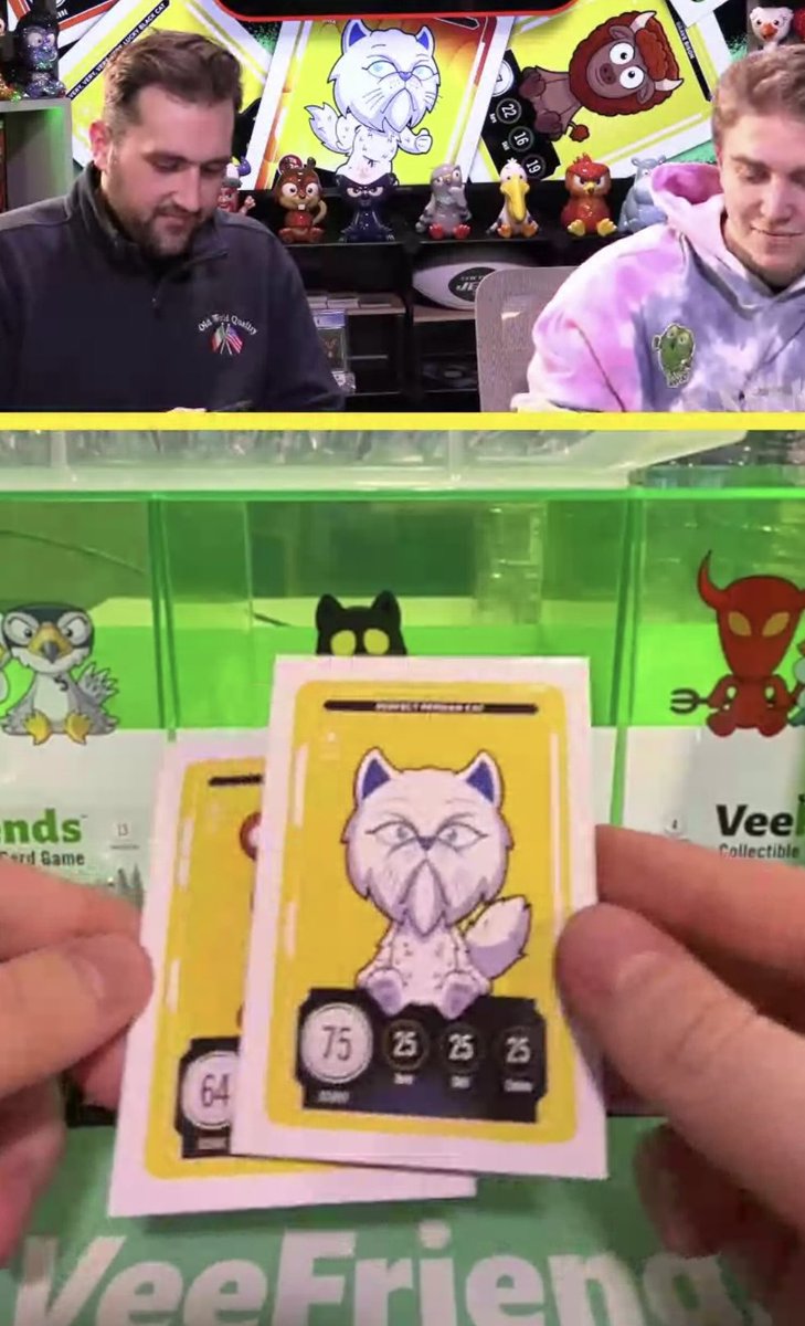 Wow 2 Persian Cats pulled tonight!  <a href="/VeeFriendsCards/">VeeFriends Cards</a>  <a href="/fanaticslive/">Fanatics Live</a>