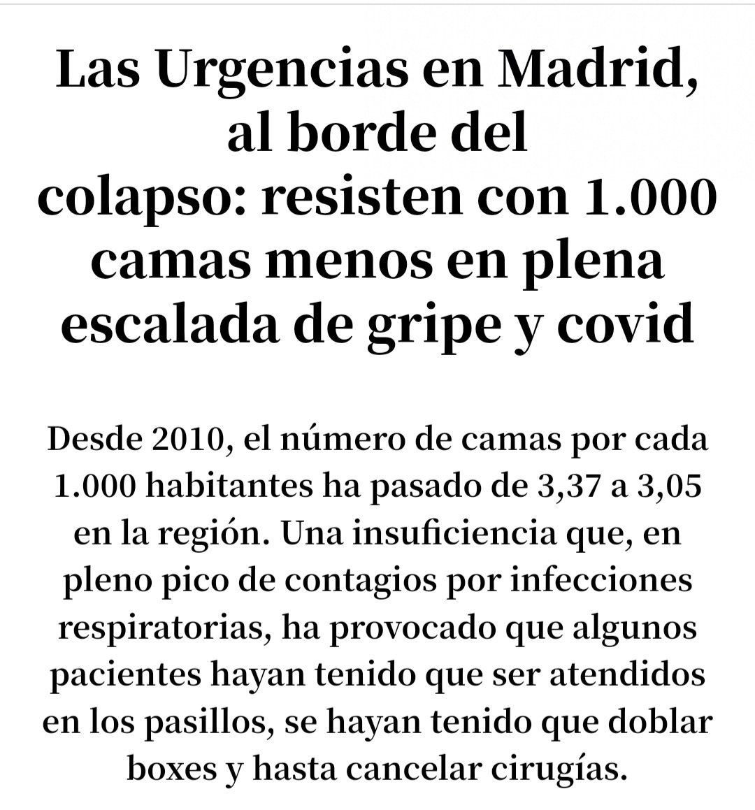 AndaluciaSinVOX's tweet photo. Las urgencias hospitalarias de Madrid colapsadas , los centros de atención primaria sin médicos y el Zendal vacío ,esa es la sanidad pública del PP https://t.co/Ttifw8WStr