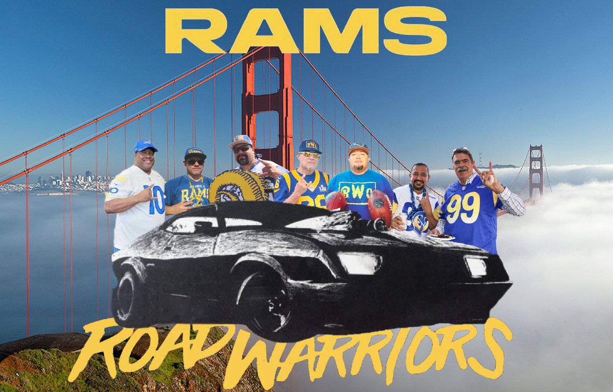 roblespan's tweet photo. RWO Road Warriors Making the Trip To Santa Clara! #RWO #RWO4life #RwoStyle #710espn #RamsHouse #NFLNetwork ππβπΊπ https://t.co/4oMZowCA0Q