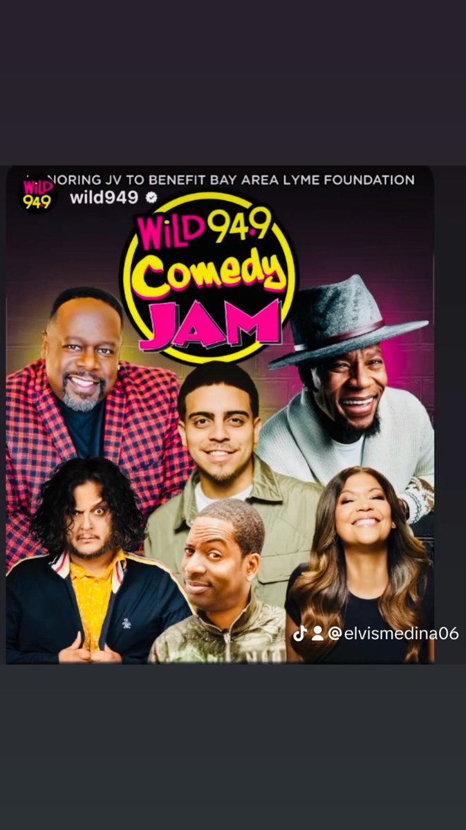 Who’s got their tickets to the @Wild949 Comedy Jam to honor my friend & partner @JV ? This will be an incredible night filled with tears & laughter.  I know he wants us to laugh March 1st @SAPCenter in San Jose #doghouseforever #comedyjam #wild949 #bayarea #comedy