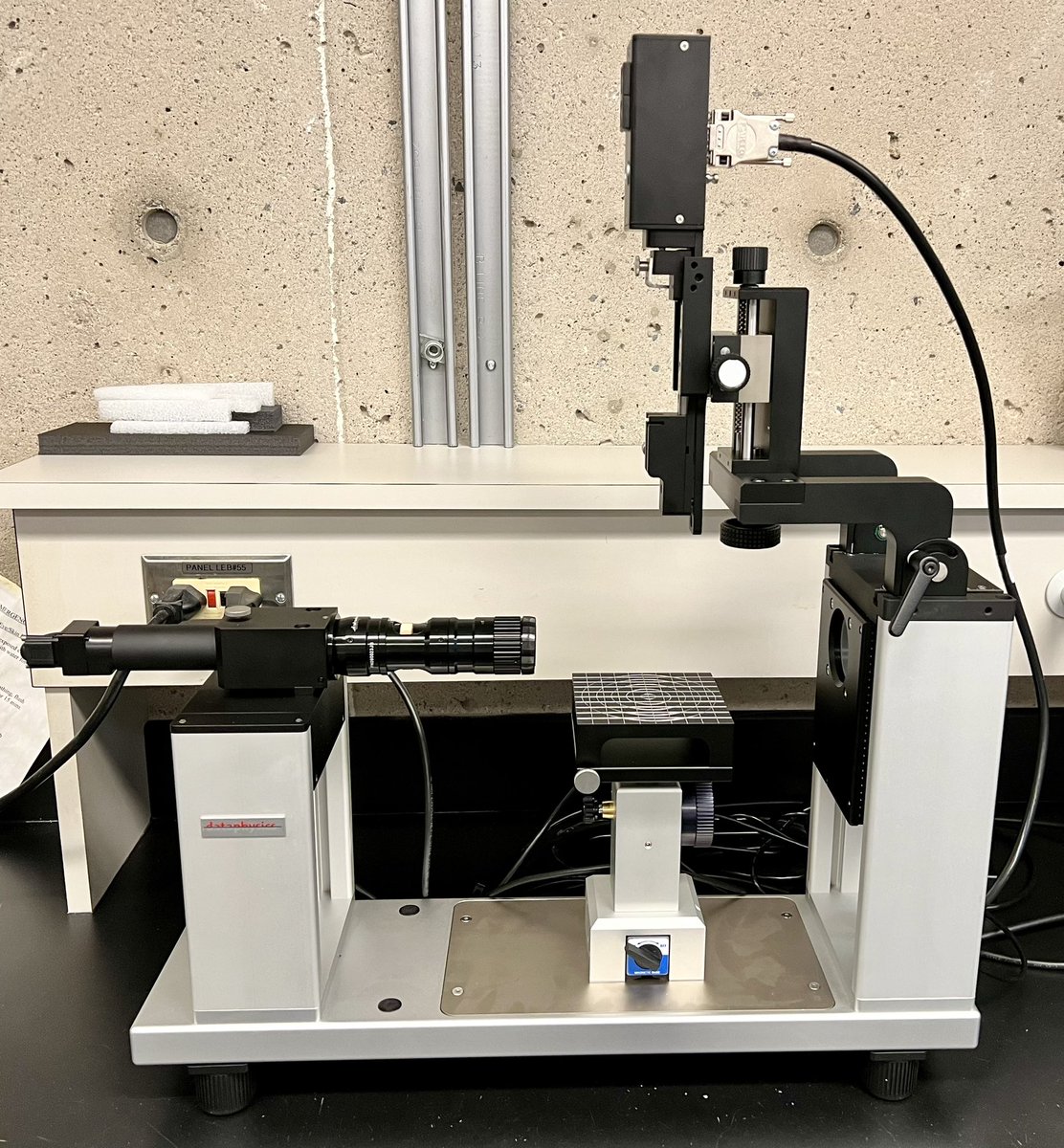 Let's welcome Charles who starts his PhD today with his beautiful shiny new tensiometer….🤩🤩🥳🥳 @UBCGradSchool @UBCBioProducts @ubcLFS