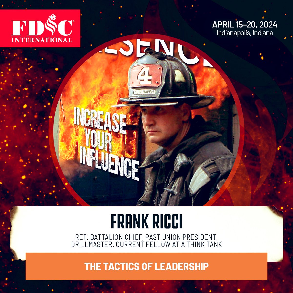 Must see workshop @FDIC <a href="/fireengineering/">Fire Engineering</a> Tactics of Leadership 
Date/Time: Tuesday, April 16, 
1:30 PM - 5:30 PM

This is an entertaining &amp; informative program!
