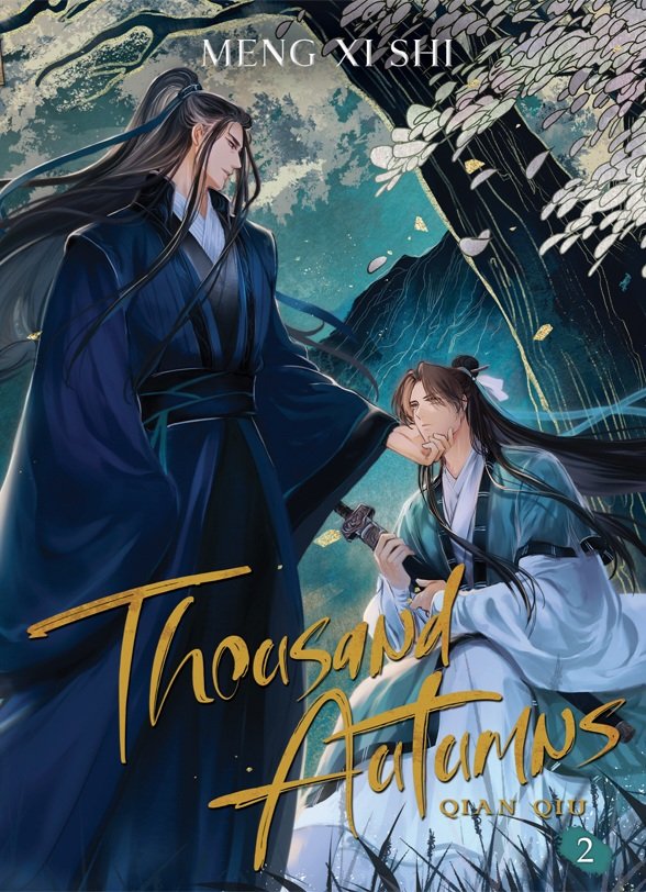 RazberryYum's tweet photo. Know what hasn't been a sad disappointment? #ThousandAutumns covers &amp; art. In honor of that I'm gonna giveaway the first 3 volumes to 2 lucky winners! 
🦌 Must be 18+*
🦌 Like &amp; RT to enter (No need to follow)
🦌 Int'l shipping ok**
🦌 Deadline to enter January, 11th, 11 PM PST https://t.co/AfHaqjuMOZ