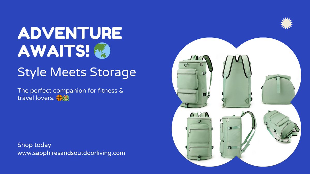 SandsSapph72648's tweet image. Why choose between fashion and functionality? Our backpack offers stylish multi-color options without compromising on practicality. 💼🎒
#FashionAndFunction #StylishStorage #VersatileBackpack