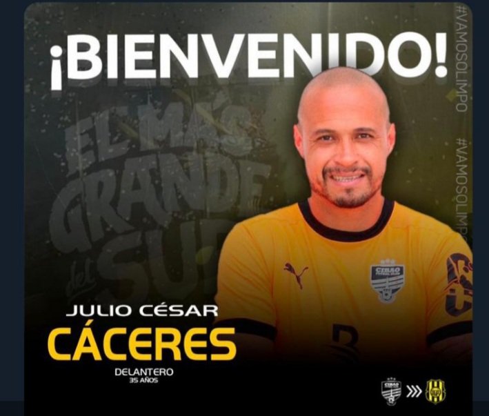 JulitoCCaceres1's tweet photo. Feliz por esta gran oportunidad!!
Lo mejor esta por venir!⚽️🙏🤙💪 https://t.co/HZnJ57cFpo