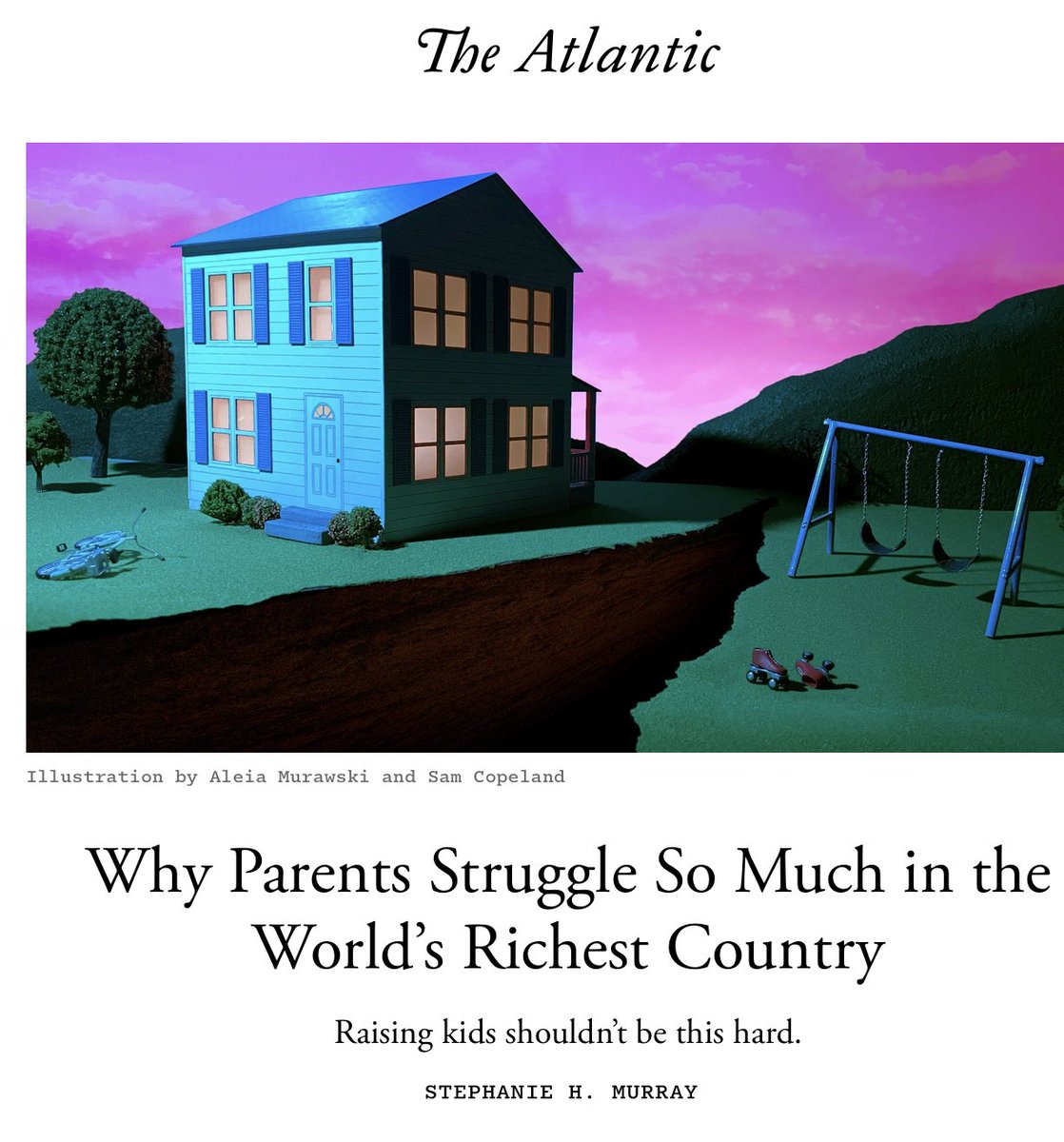 BradWilcoxIFS's tweet photo. American parents "struggle so much" because US has not adopted a blue family policy agenda, argues @stephmurrayyyy @TheAtlantic.

Perhaps.

But what are we to make of the fact that many more American parents are moving to...

Red States > Blue States?