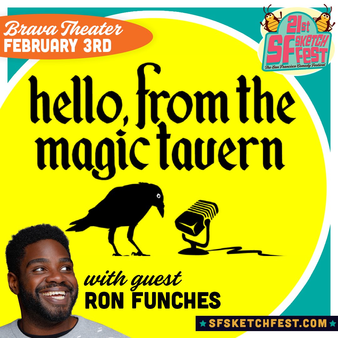 The enchanting world of comedy invites you to experience magicians, wizards, mind readers, illusionists, and more at #SFSketchfest 2024! @davidwain @michaelaWat @MrTonyHale @dulcesloan @kevinpollak @clubfugazisf @robertstrong @misterarnie @morepeoplehappy @adalrifai @BravaTheater