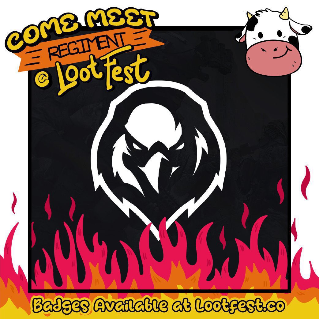 RegimentGG's tweet image. REGIMENT will have a booth &amp;amp; be the official sponsor of the Meet &amp;amp; Greet space at @LootFestEvent! 🫡

Come meet members of the #Military Gaming Community along with your favorite Content Creators!

📅 February 24-25th 2024
🏙 Dallas/Fort Worth, TX

Use code REGIMENT for tickets:…
