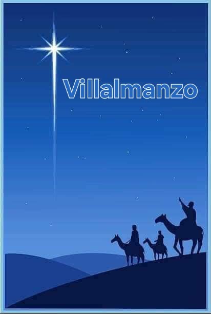 Sus Majestades Los Reyes Magos se acercan a Villalmanzo.