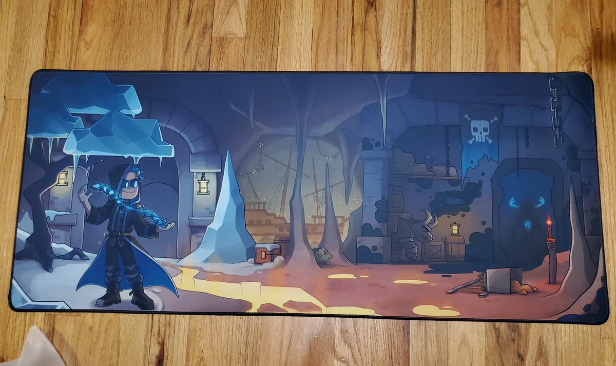 null_walker's tweet image. Got in this heckin' awesome piece of artwork in the mail today. @TangoTekLP @maxx_d00dles 
It's so glossy and smooth and beautiful!